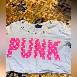 Cropped vintage tee